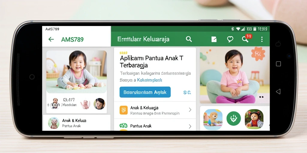 Antarmuka aplikasi AMS789 yang informatif dan mudah digunakan.